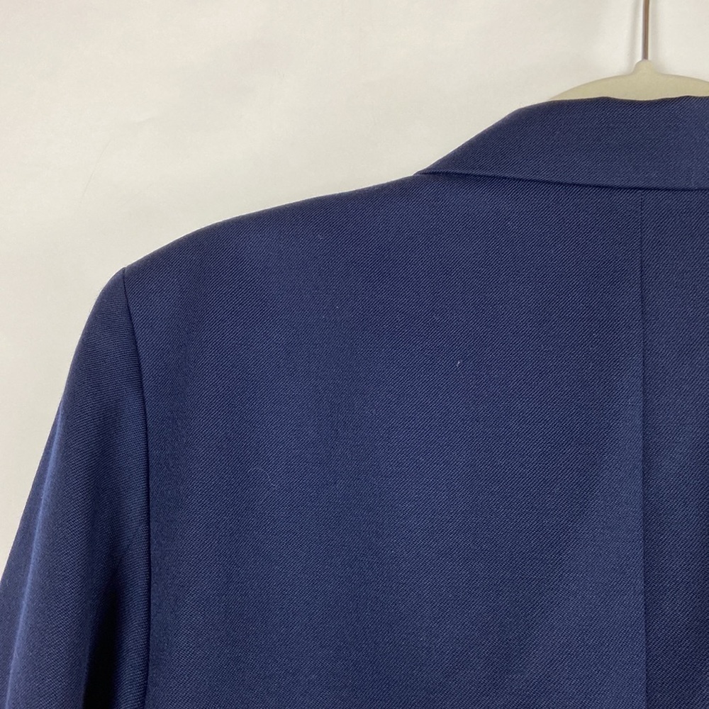 Pendleton 100% Wool Navy Button Closure Lined Lon… - image 13